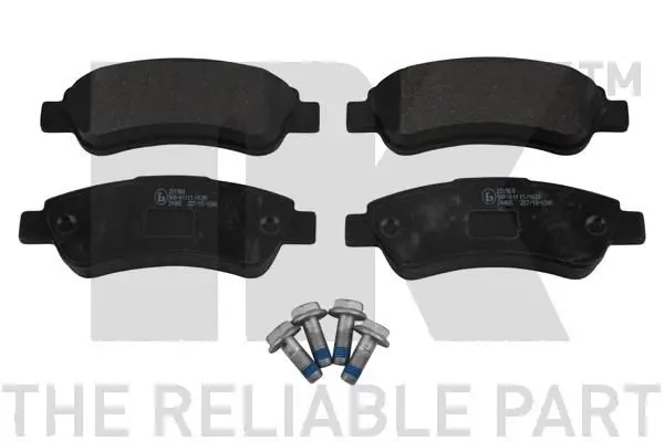 Handler.Part Brake pad set, disc brake NK 221960 1