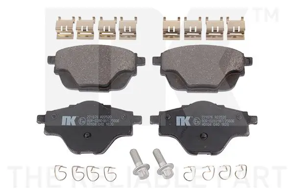 Handler.Part Brake pad set, disc brake NK 221976 1