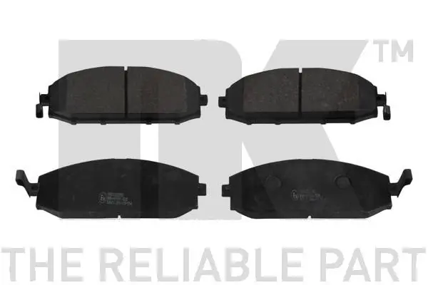 Handler.Part Brake pad set, disc brake NK 222255 1