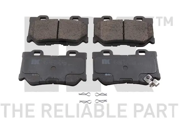 Handler.Part Brake pad set, disc brake NK 222288 1