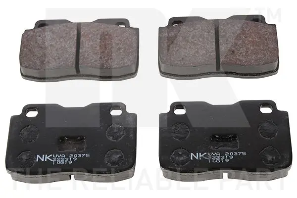 Handler.Part Brake pad set, disc brake NK 222319 1