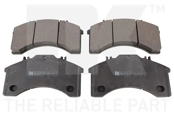 Handler.Part Brake pad set, disc brake NK 222345 1