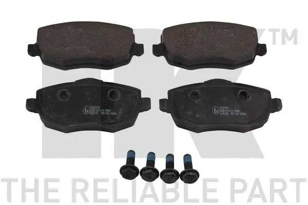 Handler.Part Brake pad set, disc brake NK 222373 1