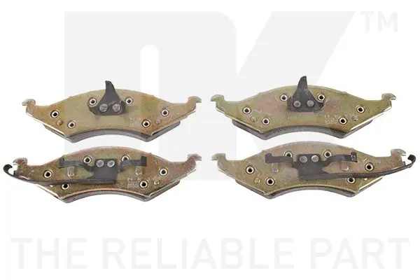 Handler.Part Brake pad set, disc brake NK 222530 1