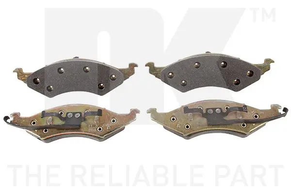 Handler.Part Brake pad set, disc brake NK 222530 2