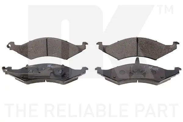 Handler.Part Brake pad set, disc brake NK 222540 1