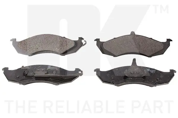 Handler.Part Brake pad set, disc brake NK 222542 1