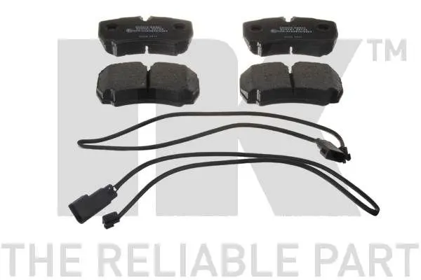 Handler.Part Brake pad set, disc brake NK 222575 1