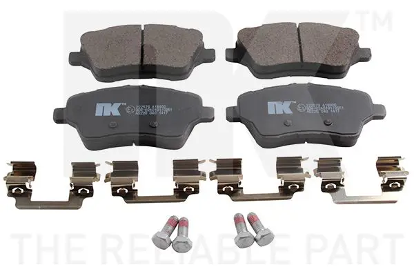 Handler.Part Brake pad set, disc brake NK 222579 1