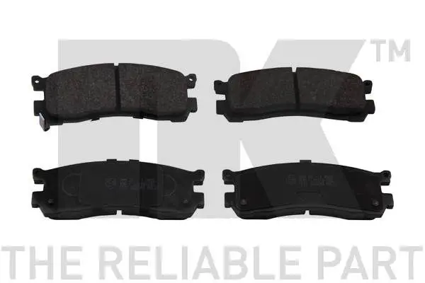 Handler.Part Brake pad set, disc brake NK 223243 1