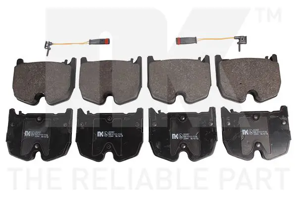 Handler.Part Brake pad set, disc brake NK 223357 1