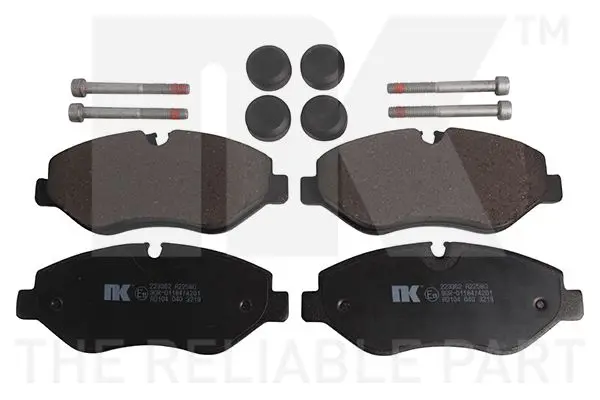 Handler.Part Brake pad set, disc brake NK 223362 1