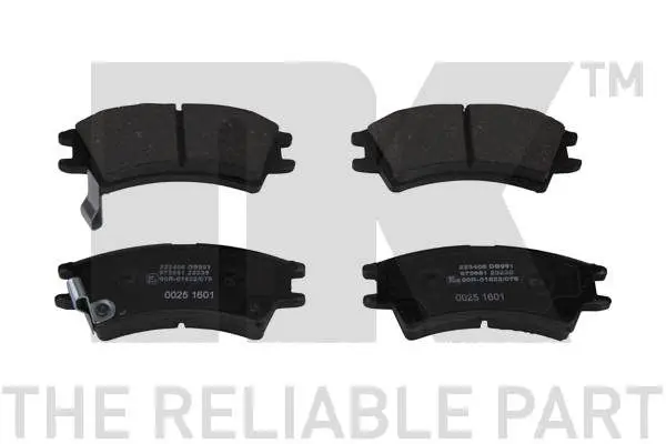 Handler.Part Brake pad set, disc brake NK 223408 1