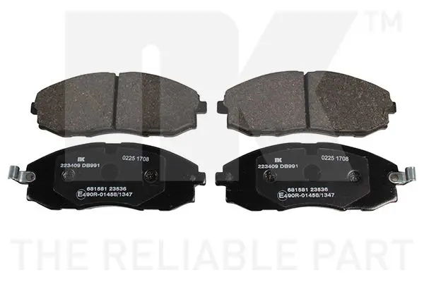 Handler.Part Brake pad set, disc brake NK 223409 1