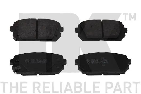 Handler.Part Brake pad set, disc brake NK 223431 1