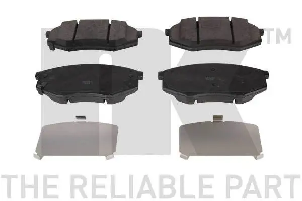 Handler.Part Brake pad set, disc brake NK 223437 1