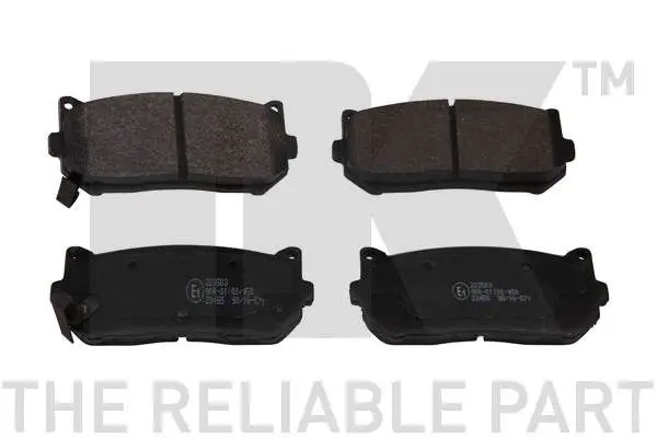 Handler.Part Brake pad set, disc brake NK 223503 1