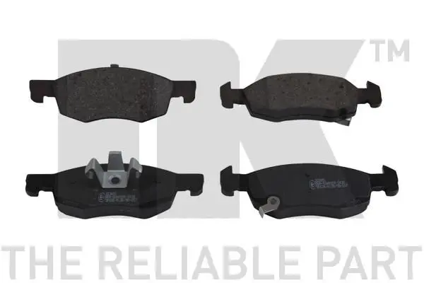 Handler.Part Brake pad set, disc brake NK 223651 1