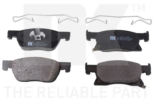 Handler.Part Brake pad set, disc brake NK 223656 1