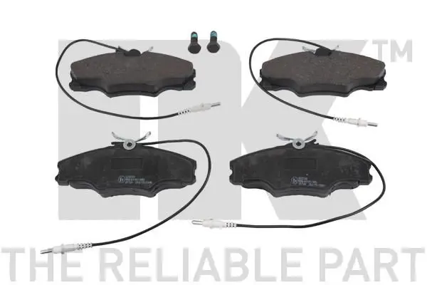 Handler.Part Brake pad set, disc brake NK 223729 1