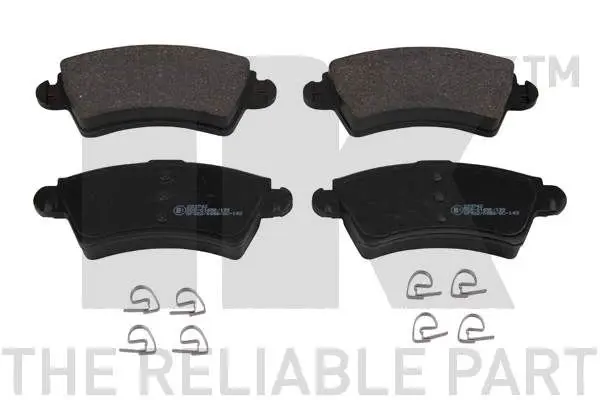 Handler.Part Brake pad set, disc brake NK 223742 1