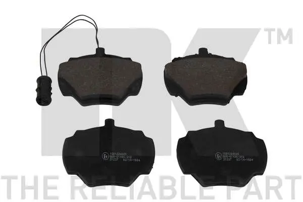 Handler.Part Brake pad set, disc brake NK 224005 1