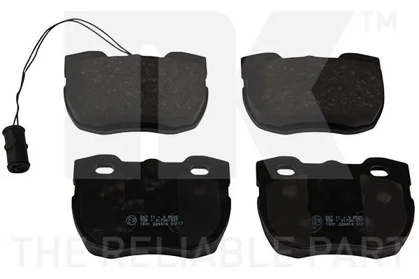 Handler.Part Brake pad set, disc brake NK 224014 1