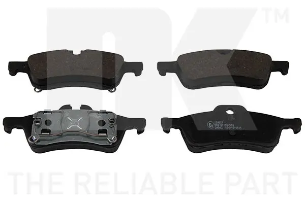 Handler.Part Brake pad set, disc brake NK 224021 1