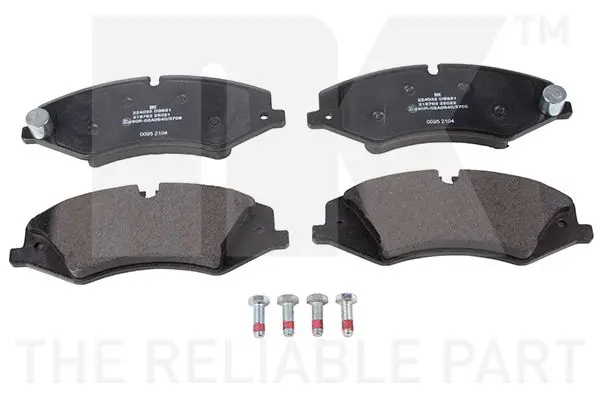 Handler.Part Brake pad set, disc brake NK 224032 1