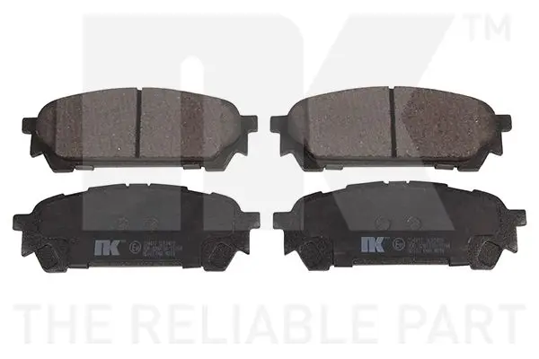 Handler.Part Brake pad set, disc brake NK 224417 1