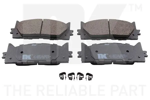 Handler.Part Brake pad set, disc brake NK 2245113 1