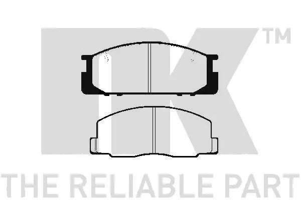 Handler.Part Brake pad set, disc brake NK 224519 1