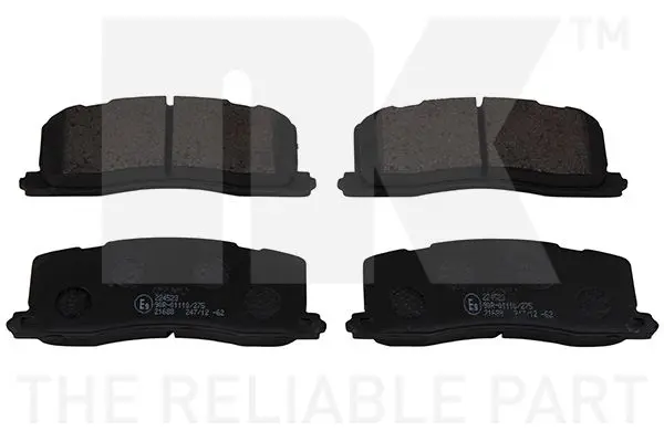 Handler.Part Brake pad set, disc brake NK 224523 1