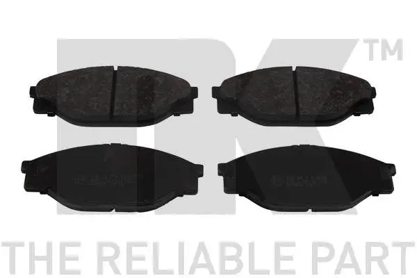 Handler.Part Brake pad set, disc brake NK 224533 1