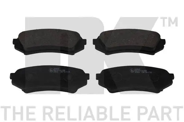 Handler.Part Brake pad set, disc brake NK 224549 1