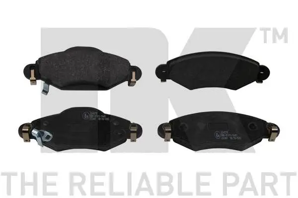 Handler.Part Brake pad set, disc brake NK 224570 1