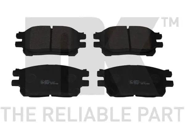 Handler.Part Brake pad set, disc brake NK 224571 1