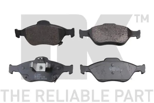 Handler.Part Brake pad set, disc brake NK 224581 1