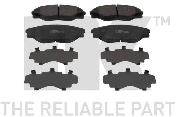 Handler.Part Brake pad set, disc brake NK 224598 1