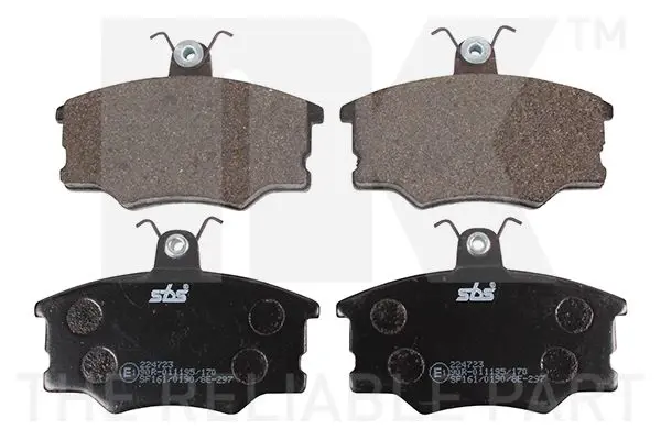 Handler.Part Brake pad set, disc brake NK 224723 1