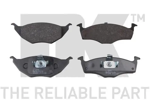 Handler.Part Brake pad set, disc brake NK 224749 1