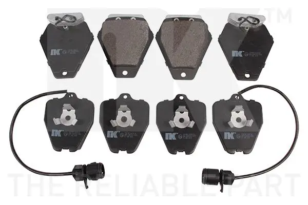 Handler.Part Brake pad set, disc brake NK 224790 1