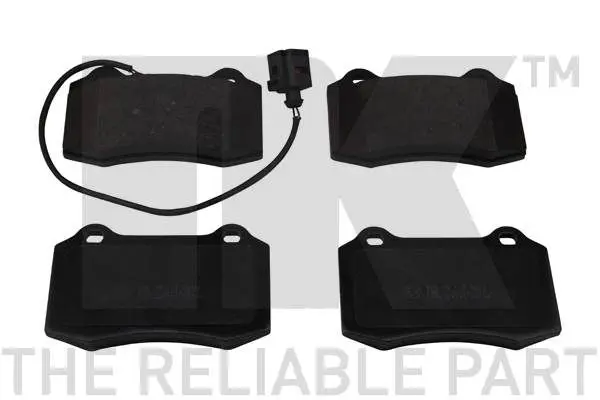 Handler.Part Brake pad set, disc brake NK 224792 1