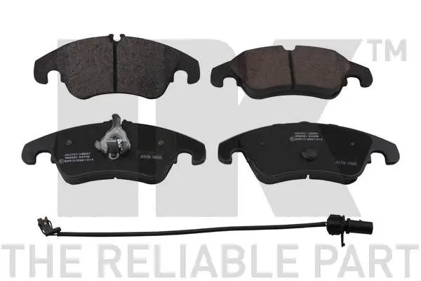 Handler.Part Brake pad set, disc brake NK 224797 1