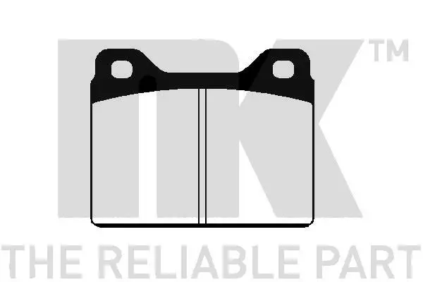 Handler.Part Brake pad set, disc brake NK 224803 1