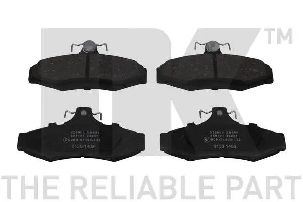 Handler.Part Brake pad set, disc brake NK 225003 1