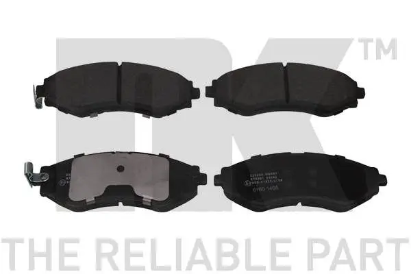 Handler.Part Brake pad set, disc brake NK 225005 1