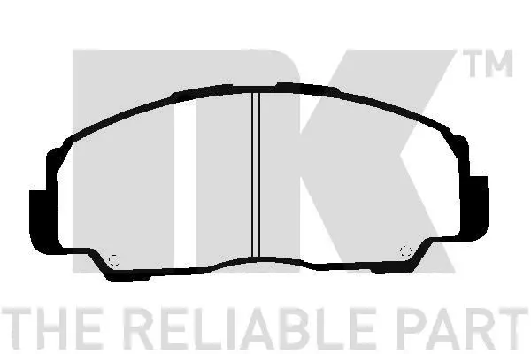 Handler.Part Brake pad set, disc brake NK 225106 1