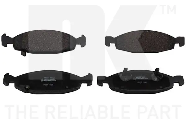 Handler.Part Brake pad set, disc brake NK 229322 1