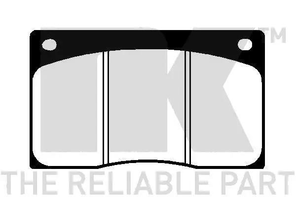 Handler.Part Brake pad set, disc brake NK 229944 1